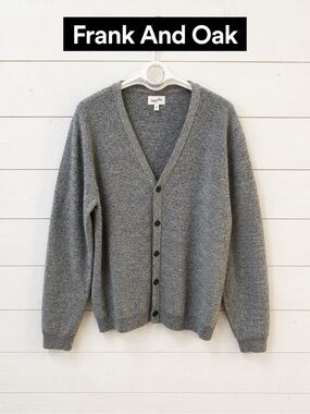 FRANK AND OAK – MEN’S CARDIGAN – SIZE XXL
